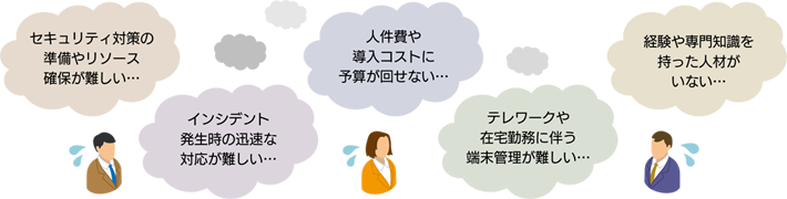 セキュリティについての企業の声