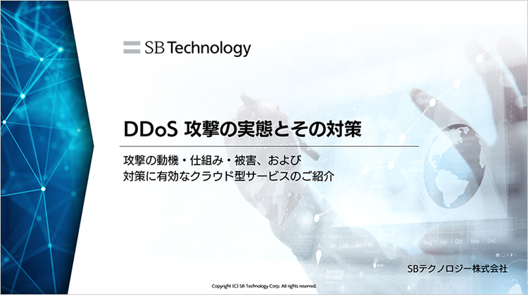 DDoS 攻撃の実態とその対策