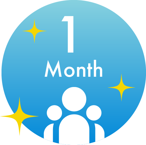 マニュアル提供 / トレーニングで事前に利用方法をインプットするイメージ図