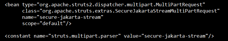 Secure Jakarta Multipart parser plugin