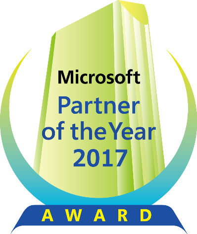 マイクロソフト ジャパン パートナー オブ ザ イヤー 2017ロゴ 