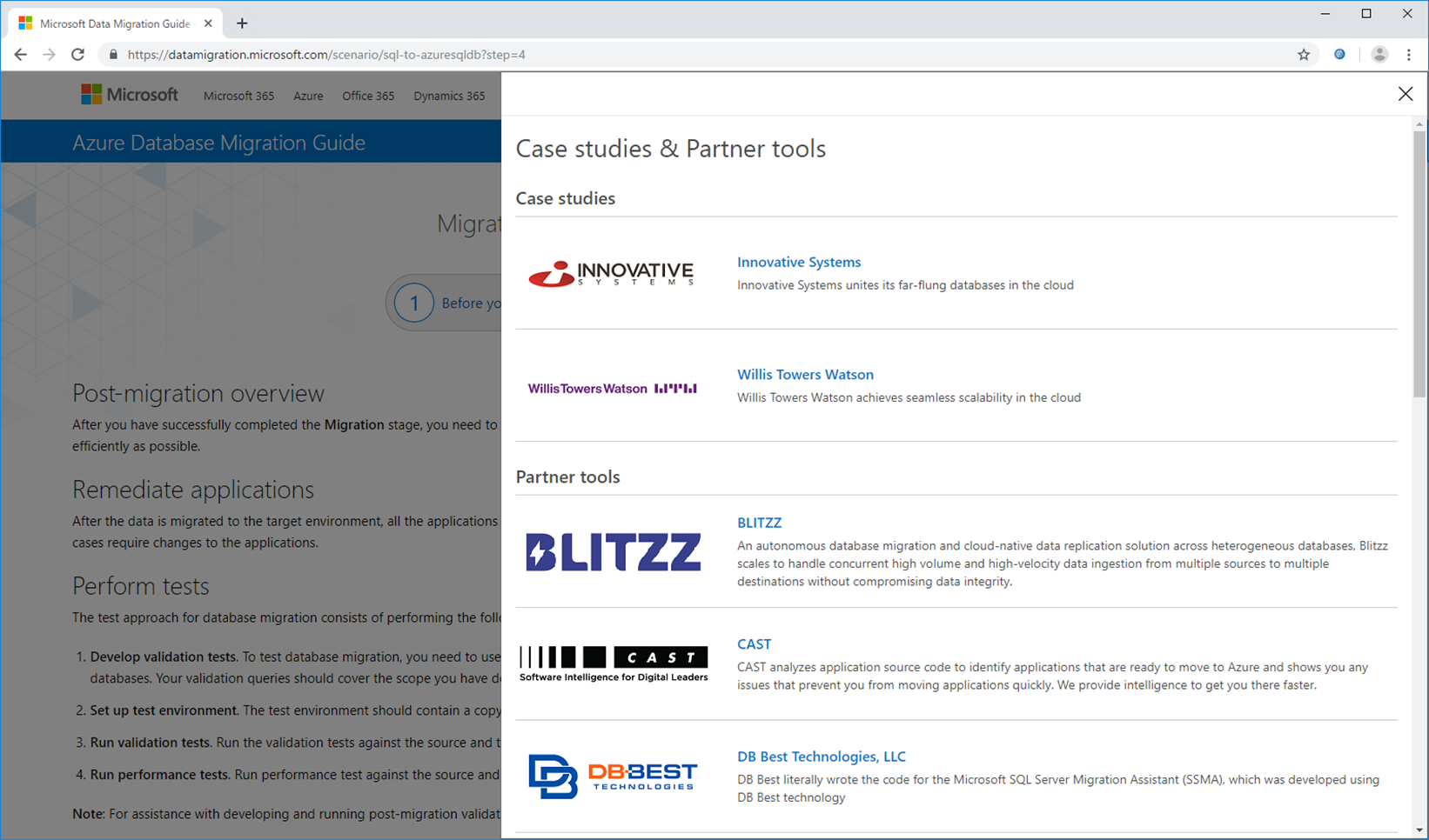 Case studies & Partner tools（ケーススタディとパートナーツール）