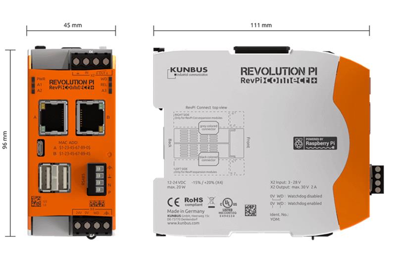 KUNBUS GmbH RevPi Connect/Connect+