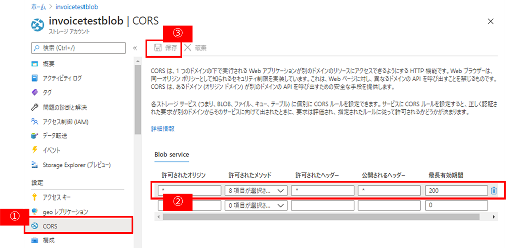 Azure BLOB Storage