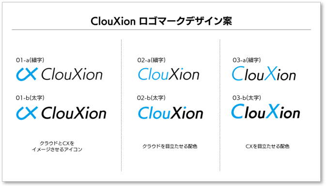 「Clousion」から「ClouXion」へ