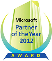 マイクロソフト パートナー オブ ザ イヤー 2012