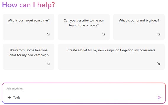 Sitecore Streamのプロンプト入力画面
